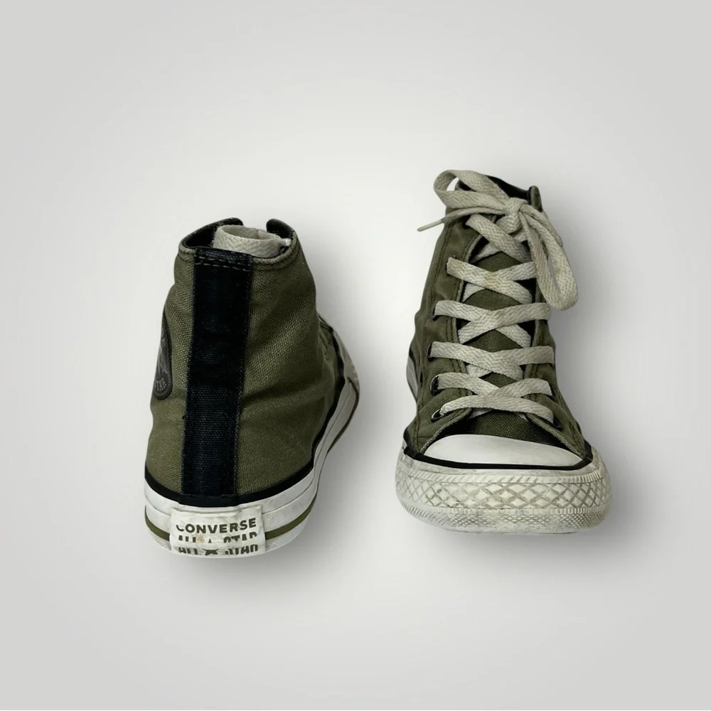 Converse Hi Field‎ Surplus Olive Chuck Taylor Hi Top Sneakers Junior Size 1